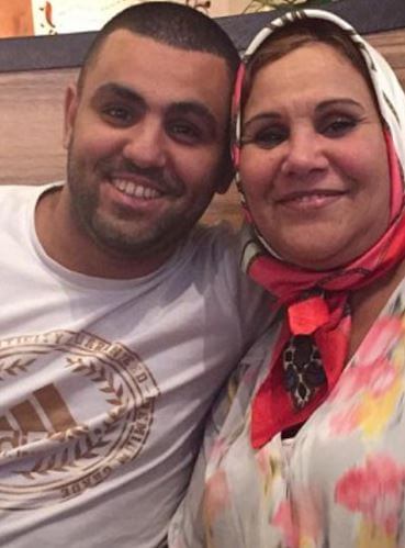 Halima Mahrez with her son Riyad Mahrez